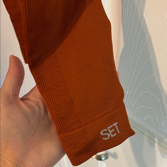 SET Active Sculpt Flex rusty orange leggings - Picture 4 of 7